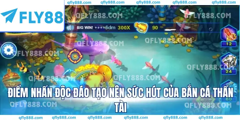 Điểm nhấn độc đáo tạo nên sức hút của Bắn cá Thần tài Điểm nhấn độc đáo tạo nên sức hút của Bắn cá Thần tài